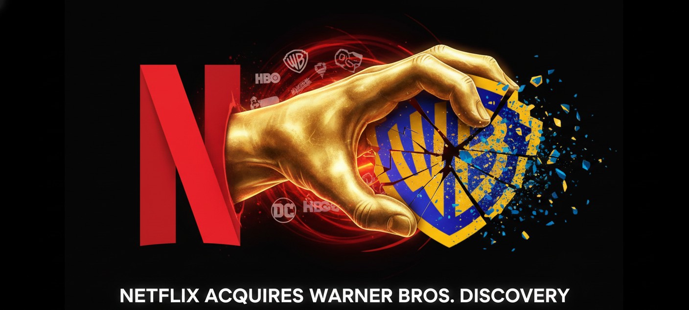Netflix to Acquire Warner Bros. and HBO Max in $82.7 Billion Deal — A New Era for Gaming?